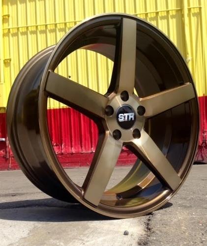 STR RACING-607 TITANIUM 22X10 5X4.5/5X115+35 **STAGGERED ONLY**
